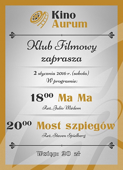 Klub Filmowy Styczeń 2016