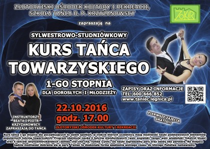 Kurs tańca towarzyskiego