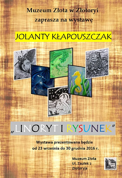 Linoryt i rysunek